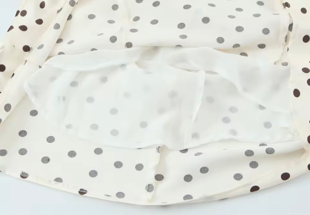 Cappuccino Polka Dot