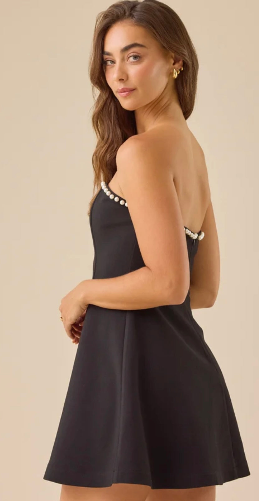 Londyn Strapless Mini Dress