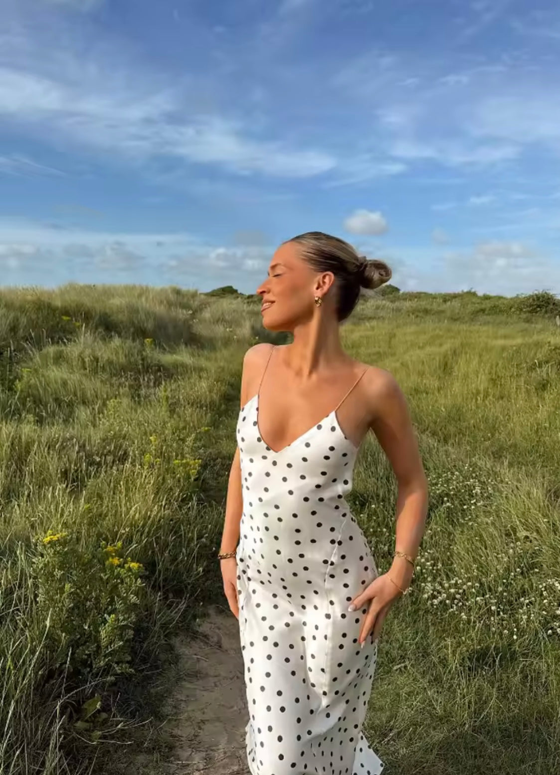 Cappuccino Polka Dot