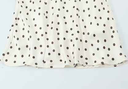 Cappuccino Polka Dot