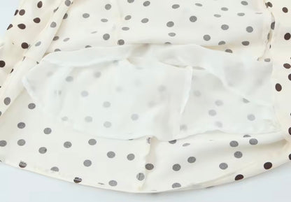 Cappuccino Polka Dot