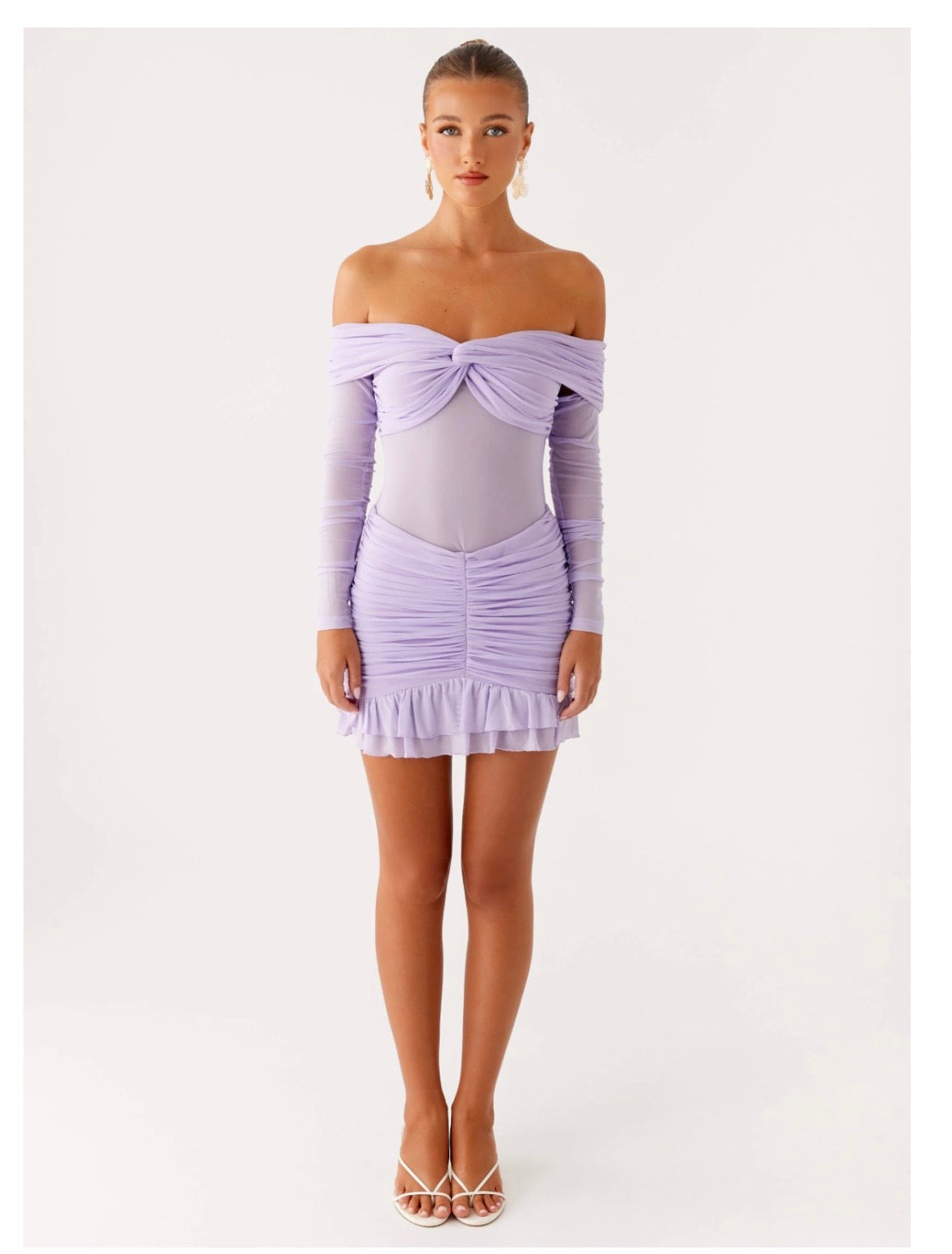 Tiff Long Sleeve Mini Dress