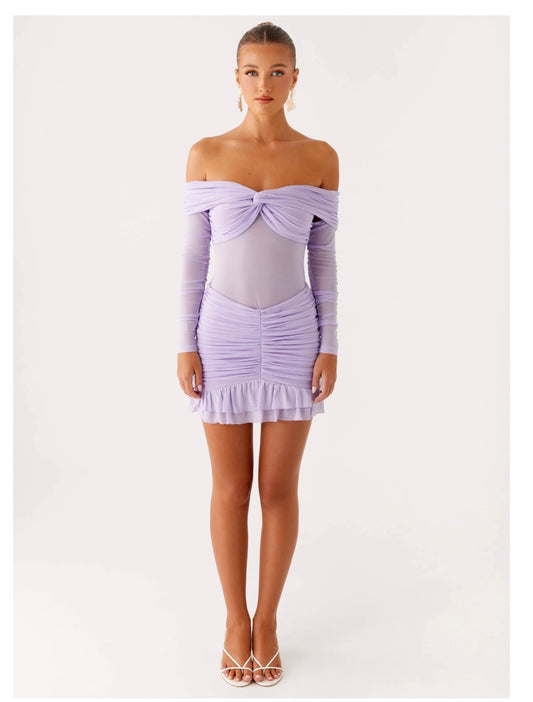 Tiff Long Sleeve Mini Dress