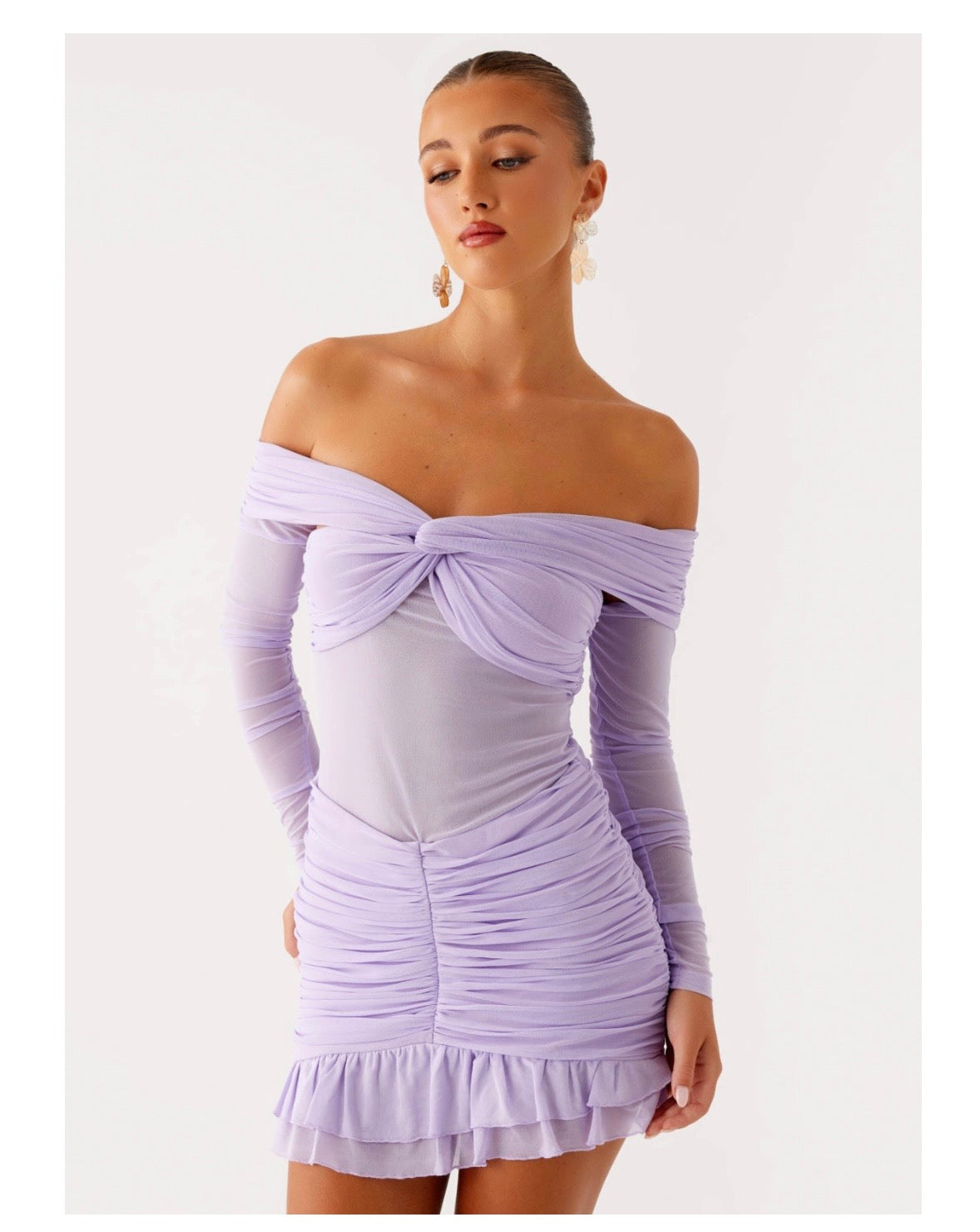 Tiff Long Sleeve Mini Dress