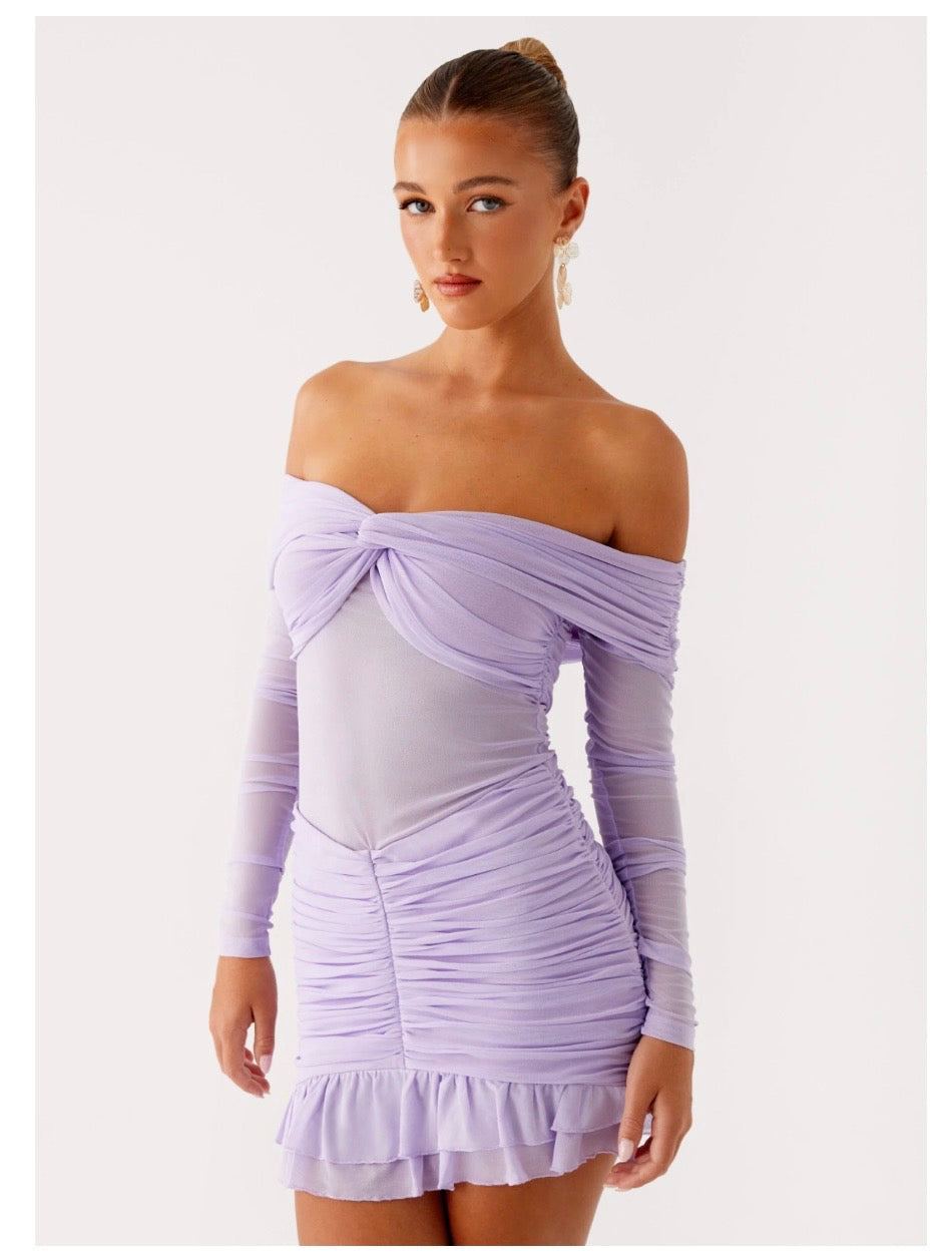 Tiff Long Sleeve Mini Dress