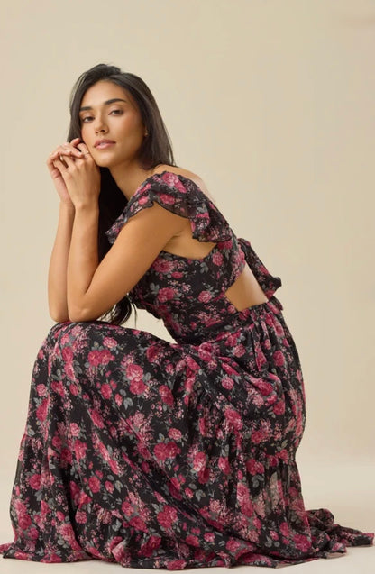 Lottie Floral Maxi Dress
